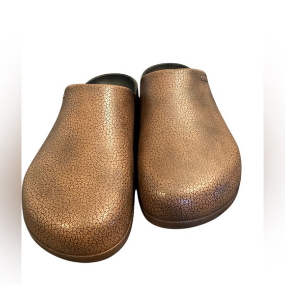 Crocs Dylan Burnished Clog Mocha Mens 7 women’s 9 - Picture 2 of 4